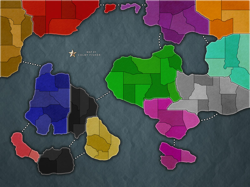 the map